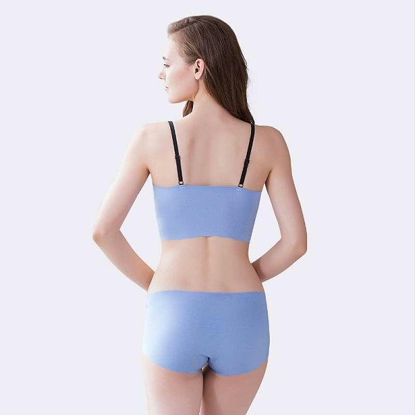 无钢圈带胸垫薄款运动一体式文胸 CB812B