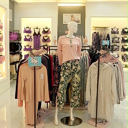 天捷内衣定制女士家居服案例