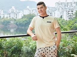 男士短袖短裤套装