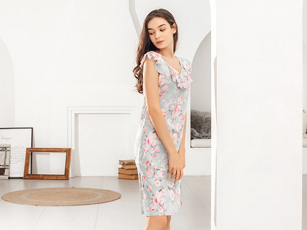 夏日花香系列女式连衣裙CJ9113L2