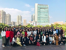 天捷内衣-办公室年会合照